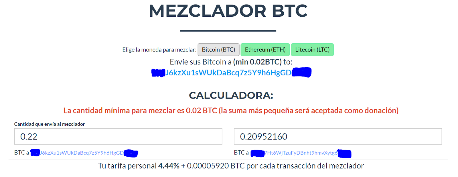 BitcoinMixer